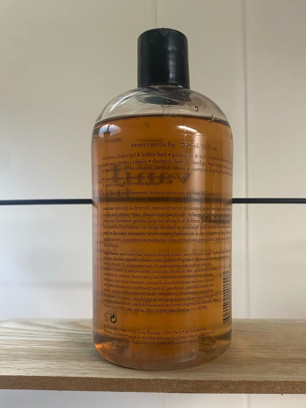 *Bundle for $5* Philosophy Sweet Vanilla Fig 3-in-1 Shower Gel, 16 oz